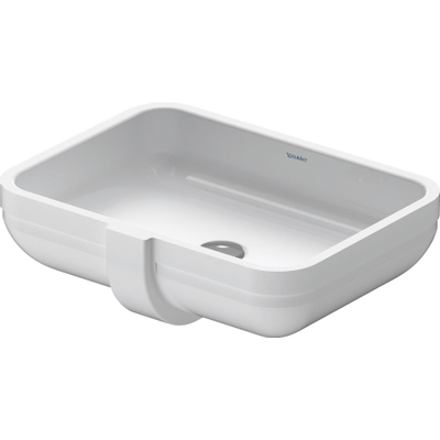 Duravit Happy d.2 lavabo encastré 48x38,5 cm blanc Gliss