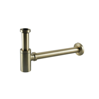 Fugaflow Efficiente Pietra Ensemble lave-mains - 40x21,5x12cm - droite - lisse - demi-rond - 1 trou de robinet - céramique - robinet de lave-mains laiton brossé - bonde - siphon abaissé - noir mat