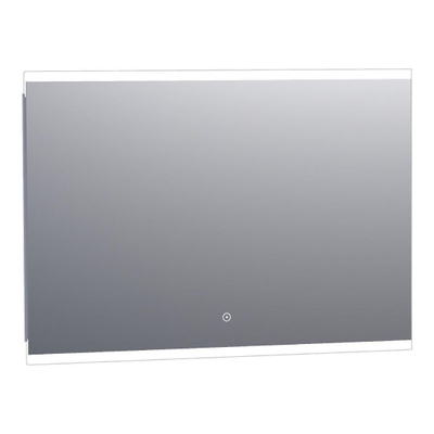 BRAUER Twinlight Miroir 100x70cm avec éclairage aluminium