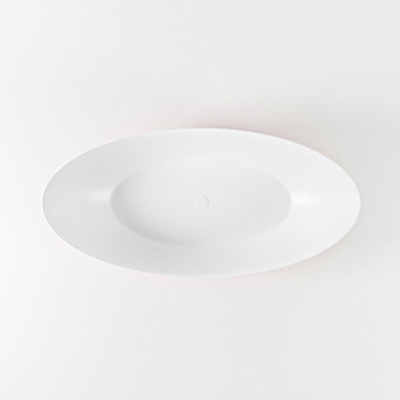 MONDIAZ FLOAT Baignoire autoportante - 170x80cm - Fire/talc