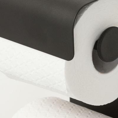 Sealskin Brix Porte-rouleau de papier toilette Métal Noir