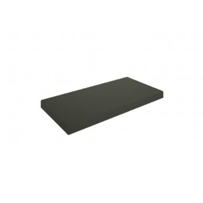 Wiesbaden Marmaris Plan sous vasque 40x22x2.5cm noir mat