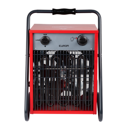 Eurom Industrial EK 9002 Werkplaatskachel krachtstroom 9000watt Rood