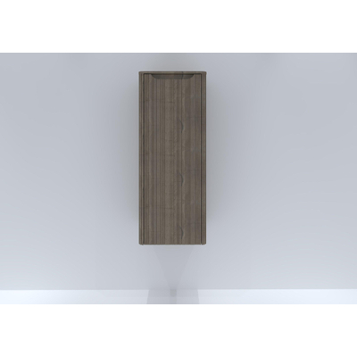 H&R badmeubelen Juice Halfhoge Kast - 40x35x100cm - met ronde hoeken - 3D-front - 1 deur - rechtsdraaiend - charleston
