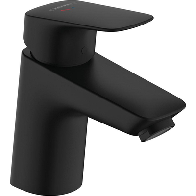 Hansgrohe Logis Eengreeps wastafelmengkraan - 70 - coolstart - met PopUp - trekwaste - mat zwart