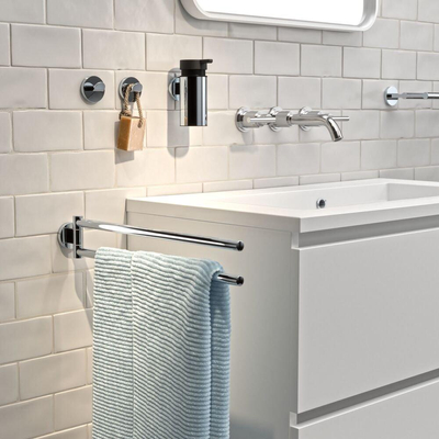 Tiger Noon Handdoekhaak - 5x5cm - enkel - chroom