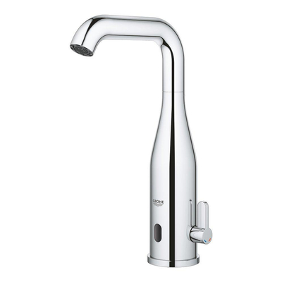 GROHE Essence Wastafelkraan Opbouw - uitloop 12.7cm - electronisch - Batterij 6V - chroom OUTLETSTORE