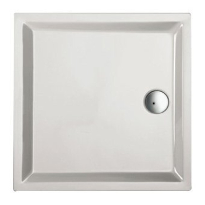 Plieger Liberty receveur de douche carré 90x90x4cm blanc