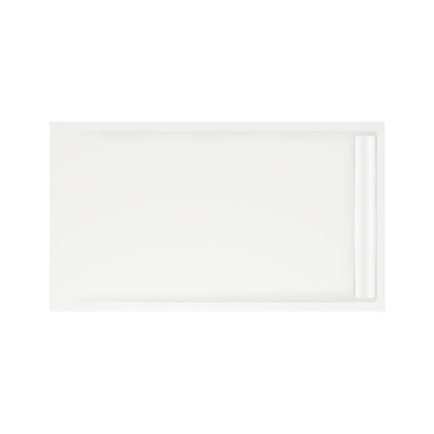 Xenz Easy Tray douchevloer - 140x80x5cm - acryl - zonder gootcover - wit