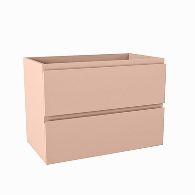 Mondiaz HAY wastafelonderkast - 70x40x50cm - 2 lades - softclose - Rosee