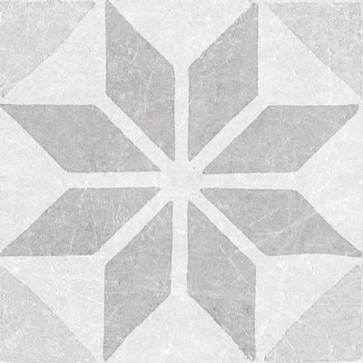 Cifre Ceramica Materia Decor wand- en vloertegel - 20x20cm - 8.5mm - Vierkant - Monza White