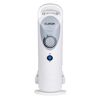 Eurom RAD 500 Radiateur à huile 500 watts 24x14x38cm Blanc