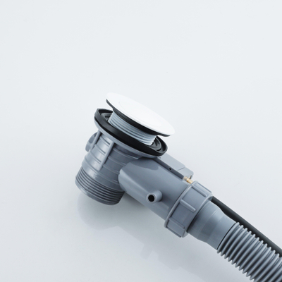 FugaFlow Eccelente Acces Badafvoercombinatie - draaibediening - verlengd - mat wit