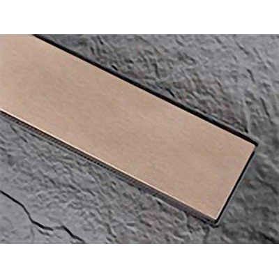Xenz Soft douchebakafvoer Linear cover koper