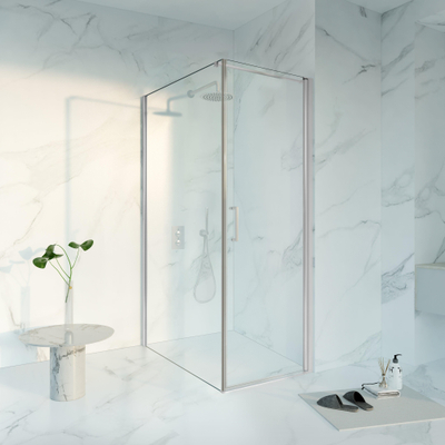Fortifura Galeria Douchecabine - 70x120x200 - Profiel veiligheidsglas - antikalk - hoogglans chroom