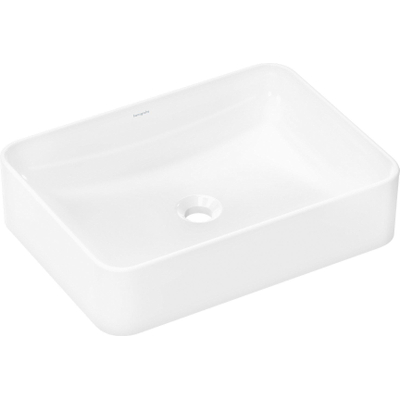 HansGrohe Xuniva Q Lavabo 550/400 sans trou pour robinet et trop-plein, SmartClean