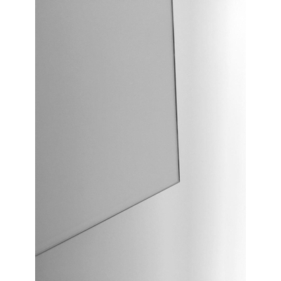 Looox B Line spiegel - 100x65cm - met anticondens - aluminium