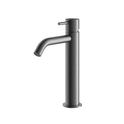 Hotbath Archie Mitigeur de lavabo sans vidage Moyen BGP Gunmetal brossé PVD