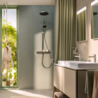 Hansgrohe Activera S colonne de douche - 24cm - thermostatique - chromé