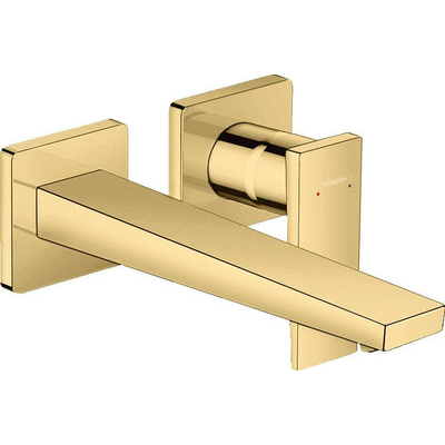 Hansgrohe Metropol afbouwdeel wastafelkraan - voorsprong 22.5cm - met waste - glans goud