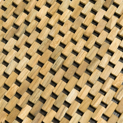Sealskin Woodblock Badmat Teak hout 60x60 cm Bruin