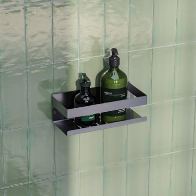 Brauer doucherek - 23x8cm - RVS geborsteld