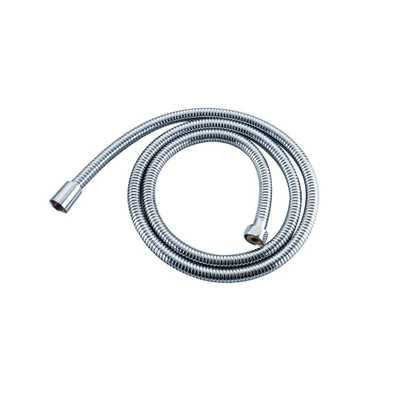 FugaFlow Eccelente Ensemble barre de glissement avec douchette ronde, flexible de douche métallique chrome