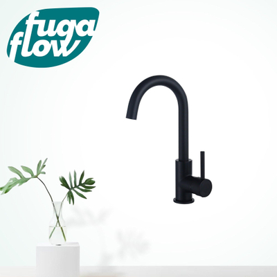 FugaFlow Eccelente Sobrado Badkamer keukenkraan - draaibare uitloop - mat zwart - Black Friday -