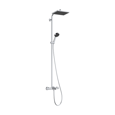 Hansgrohe Activera Q Showerpipe 290 met badthermostaat Ecostat Fine chroom