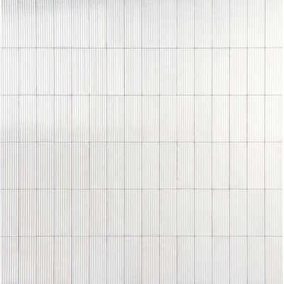 Marazzi Rice M96H Carrelage mural décoratif 7,5x20 Bianco Pleat 12,5mm Brillant