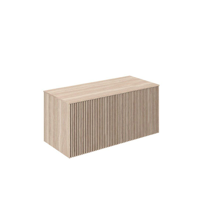 Crosswater Limit Wastafelblad - 100x45.3cm - mdf - eiken