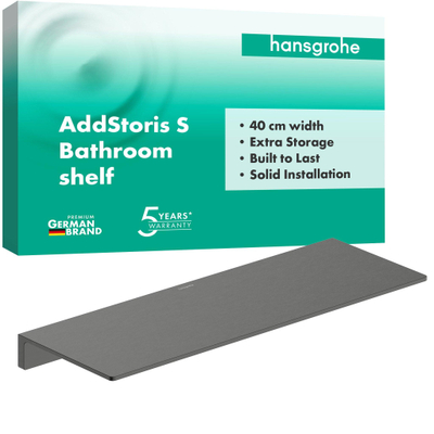 Hansgrohe AddStoris S planchet Brushed Black Chrome