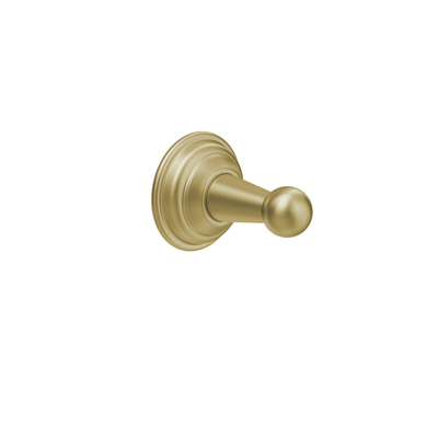 Crosswater Belgravia Single Robe Hook Brushed Brass