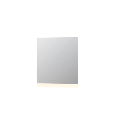 INK SP3 spiegel – vierkant – 80x80 cm – LED-verlichting – dimbaar, instelbare lichtkleur – Zilver