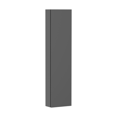 Hansgrohe Xilesa Armoire de salle de bains - 165x40x20cm - 1 porte - charnière à gauche - gris ardoise mat
