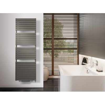 Vasco Aster HF EL BL Radiateur design électrique avec circulation d'air 180.5x500cm 1000w gris aluminium