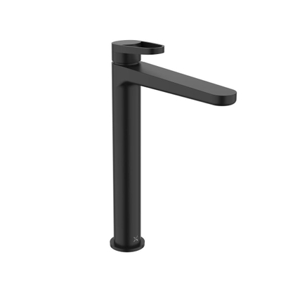 Crosswater Lazo wastafelkraan - opbouw - hoog - 1-gats - eengreeps - mat zwart