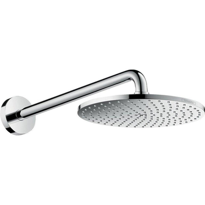Hansgrohe Showerselect s Ensemble de douche - partie encastrée - thermostat - douchette - flexible de douche - support de douchette - pomme de douche - bras de douche - chrome