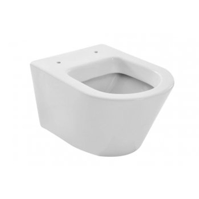 Wiesbaden Vesta hangtoilet – verdekte bevestiging – diepte 52 cm – glans wit