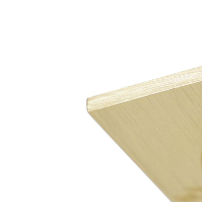 QAZQA Xena spot encastré - set de 6 - 8x8cm - IP44 - carré - or