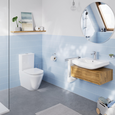 GROHE Euro Ceramic staand toilet voor duoblok
