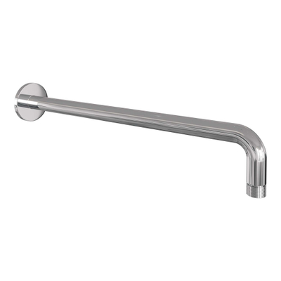 BRAUER Stripe Thermostatique Douche de pluie encastrée - SET 05 - pomme de douche 25cm - bras mural courbé - douchette 3 positions - flexible de douche - coude mural - chrome