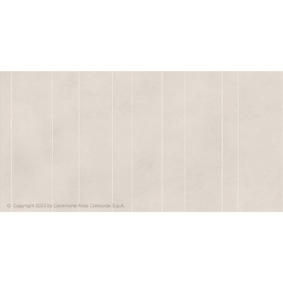 Ceralto Lazaro Decor-strip - 59.5x119.5cm - 9.0mm - gerectificeerd - White