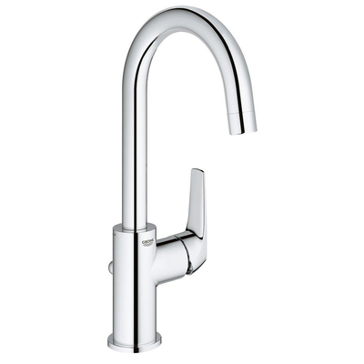 Grohe Start Flow 1-gats wastafelkraan L-size met afvoerplug chroom TWEEDEKANS
