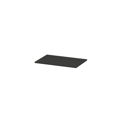 INK Topdeck Wastafelblad - 70x45x2cm - tbv onderkast - MDF lak - Mat Antrachiet