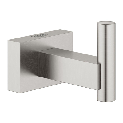 GROHE Essentials Cube Patère - carré - supersteel