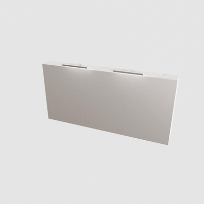 Mondiaz CUBB armoire de toilette – 150 x 70 x 18 cm – 3 portes – Carrara mat