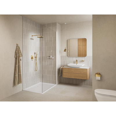 GROHE Tempesta 110 douchette - avec support 3 jets - cool sunrise brossé (doré)