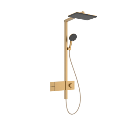 Hansgrohe Raindance Alive Q - showerpipe - 210/340 1jet - thermostaat - geborsteld brons (brons)