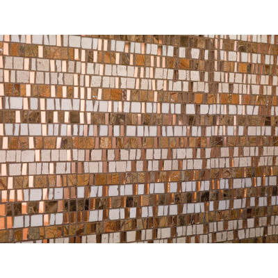 Ceralto Fenera Mosaic Mozaiektegel - 30x30.5cm - 5.0mm - Bruin - per stuk